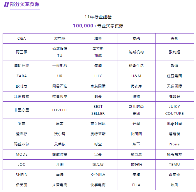 EFB服飾供應鏈展