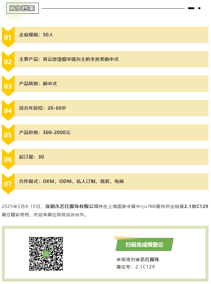 LINK服飾供應(yīng)鏈展